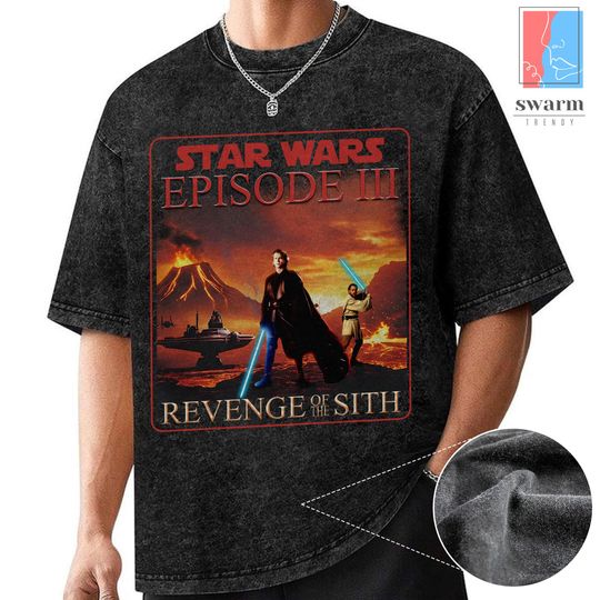 Starwars Revenge Of The Sith 20Th Shirt, Anakin Skywalker Tee, Men's Disneyland Tee, Starwars Fans Movie Tee, Father's Day Gift