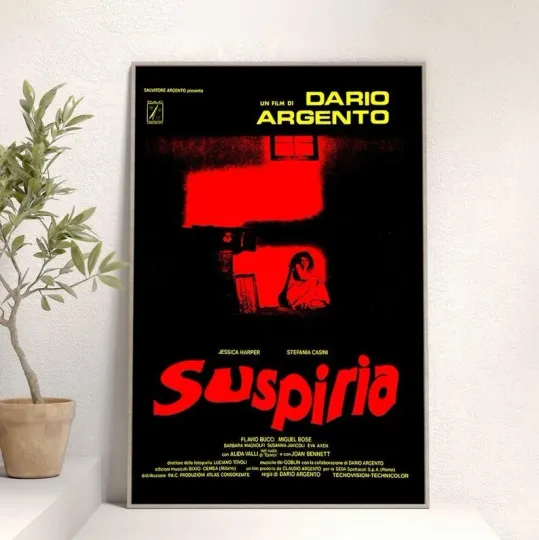 Suspiria Movie Poster, Gift For Mother's Day Father's Day