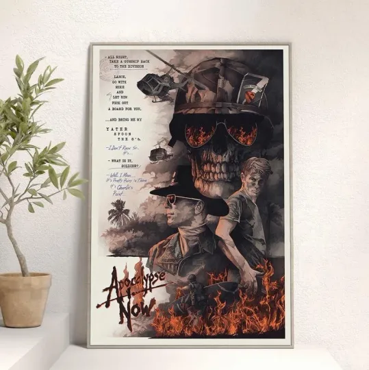 Apocalypse Now Movie Poster, Gift for Mother's Day Father's Day