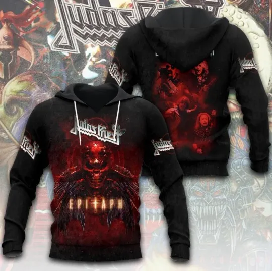Judas Priest Tour 2025 3D Hoodie