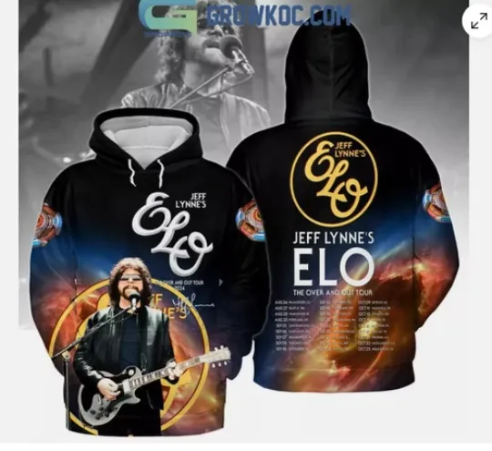 ELO Of Jeff Lynnes The 2024 Tour 3D Hoodie