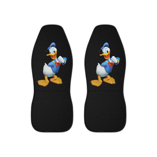 Donald Duck Car Seat Covers, Disney Seat Protectors, Car Accessories for Kids, Cartoon Car Decor, Gift for Disney Fans, Road Trip