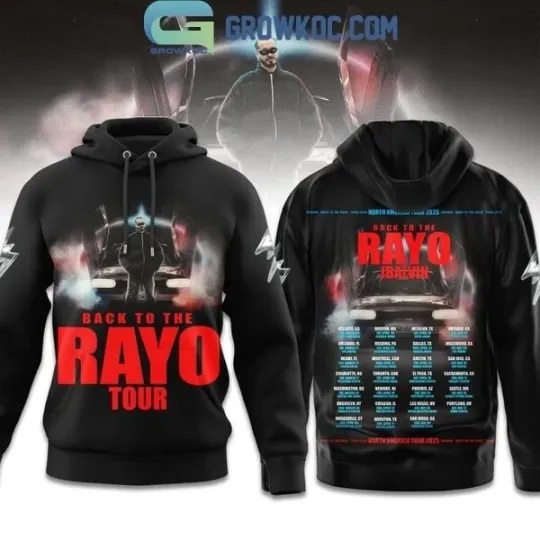 J Balvin Back To The Rayo Tour 2025 3D Hoodie