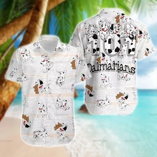 101 Dalmatians Look For The Good Spot In Life Hawaiian Shirt