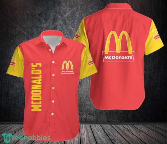 Discover McDonald’s Button Shirt 3D Printed Hawaii Shirt