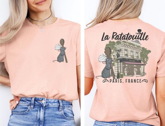 La Ratatouille Shirt, Paris France Remy Shirt, Ratatouille Tee, Disney Family Trip Shirt, Disneyland Remy Mouse Shirt, Chef Shirt