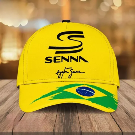 Casquette classique Ayrton Senna 30 ans Cap