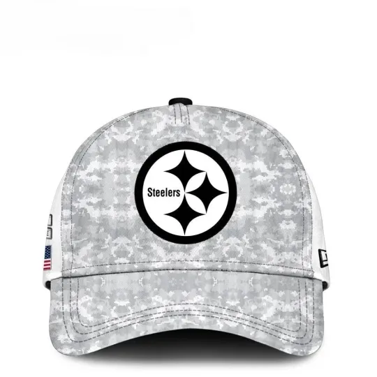 Pittsburgh Steeler Arctic Camo Cap