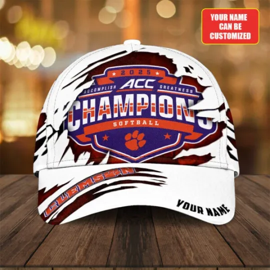 Personalized Clemson Tigers Women’s Softball Classic Cap