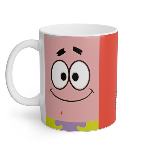 SpongeBob SquarePants Character Mug - Fun 11oz Coffee Cup for Fans