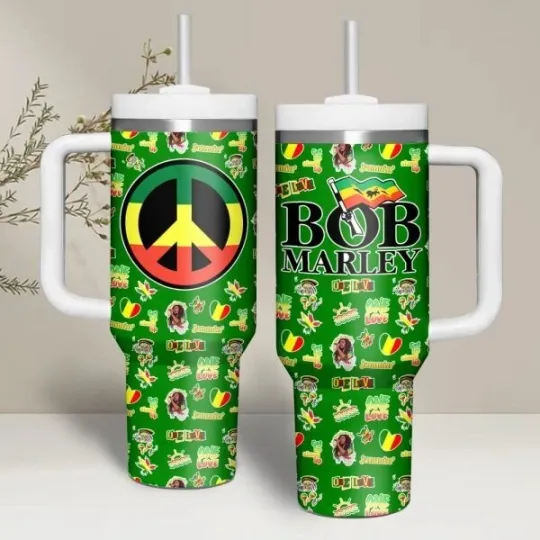 Bob Marley 40oz Tumbler