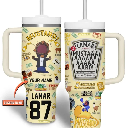 Kendrick Lamar Music Custom Cup 40 oz Tumbler With Handle