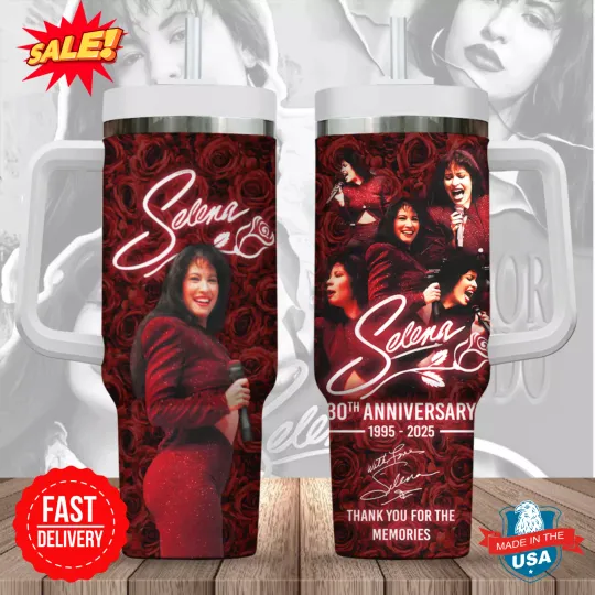 Selena Quintanilla Pérez 40oz Tumbler