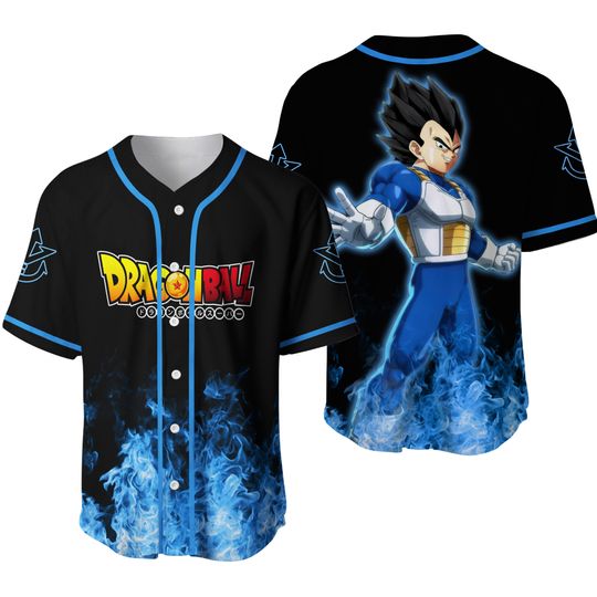 Discover Vegeta Baseball Jersey Shirt