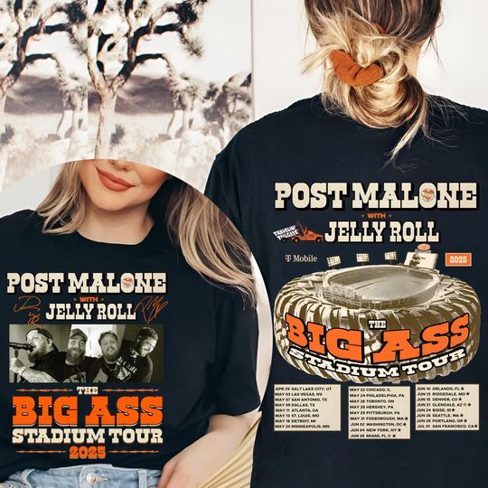 Posty Jelly Roll  Shirt, Concert Tour Music Western 2025,Posty Rap Music Merch Shirt, Posty Tour Shirt