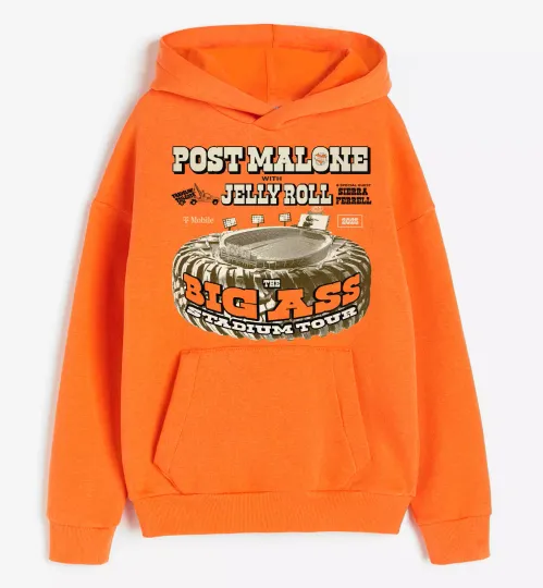 Post Malone Tour 2025 Collection Gift For Fan Hoodie
