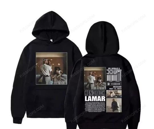 Rapper Kendrick Lamar Graphic Mr Morale & The Big Steppers Hoodie