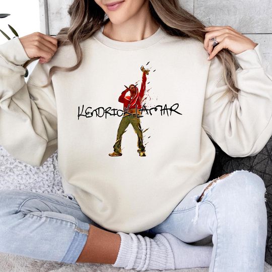 Kendrick Lamar Sweatshirt, Hip Hop Concert Sweatshirt, Kendrick Lamar Tour Sweatshirt, Gifts for Kendrick Fans