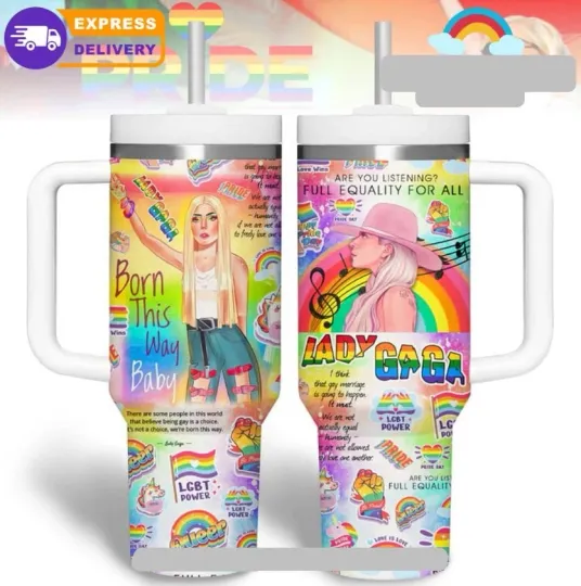 Ld ga Pride Day Special Tumbler 40oz with Handle