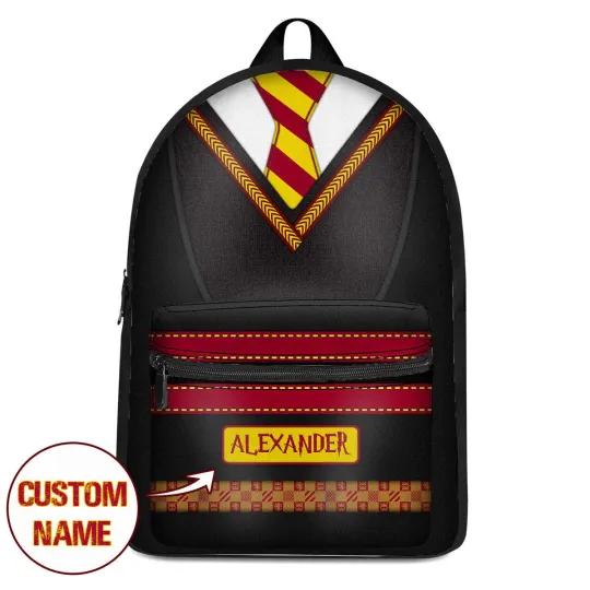 Personalize Custom Name Harry Potter Backpack back to school