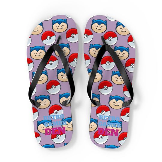 Packet monster Flip Flops