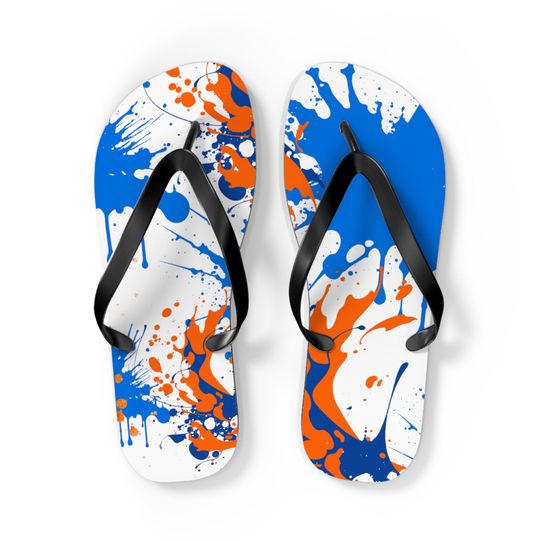 Magic Flip Flops pastel color flip flops, color splash flops, summer sandals, thong, summer slippers