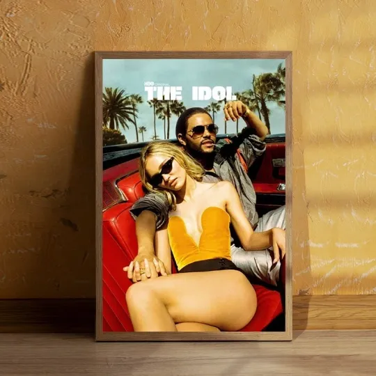 The Idol (2023)- Movie Poster No Frame, Gift For Mother's Day Father's Day