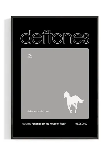 Deftone 'White Pony' Album Poster,  Gift for Mother's Day, Father's Day