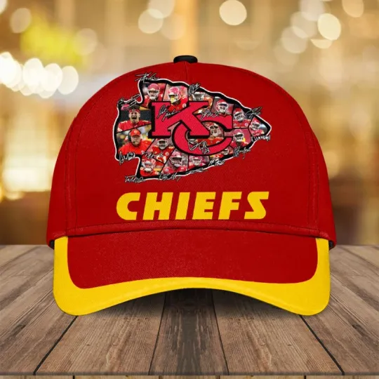 Kansas City Chiefs Legends Collage Cap