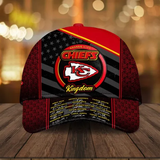 Kansas City Chiefs Legacy Signature Cap - N.F.L Kingdom Collector Fan Gift 2025