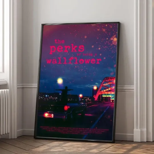 The Perks of Being a Wallflower Movie Poster, Gift for Mother's Day Father's Day