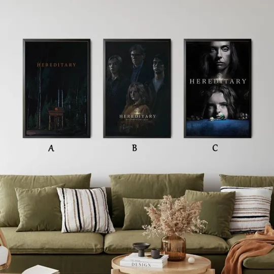 Hereditary Movie Poster, Gift For Mother's Day Father's Day