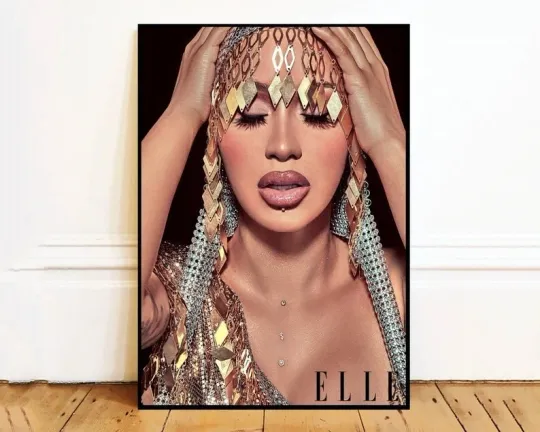 Cardi B Poster, Gift For Mother's Day, Father's Day
