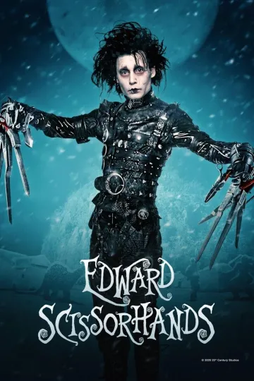 Edward Scissorhands Movie Poster, Gift For Mother's Day Father's Day