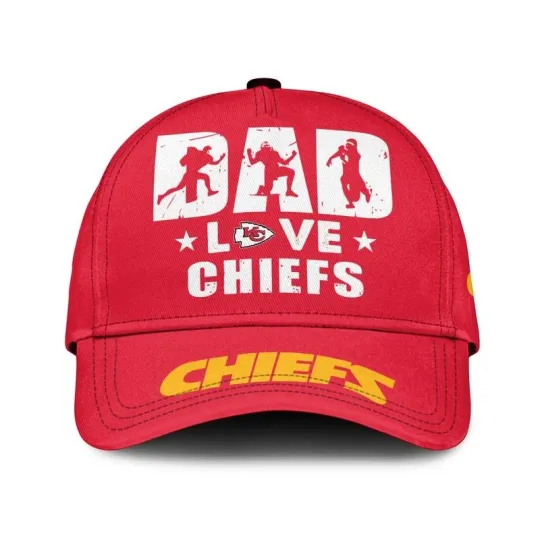 Chiefs Dad Love Hat - Father’s Day N.F.L Gift for Kan.sas City Football Dads