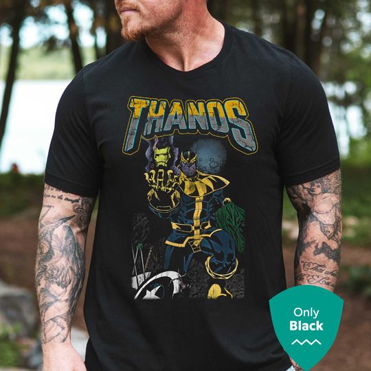 Disney Marvel Thanos Shirt, Avengers T-shirt, Marvel Family Matching Tee, Avengers Campus Shirt,  Marvel Sweater, Marvel Character Shirt