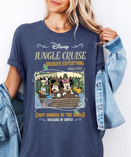 Disney Jungle Cruise Shirt, Mickey and Friedns Wildlife Expeditions Shirt, Wdw Magic Kingdom Shirt, Disneyland Family Vacation Shirt