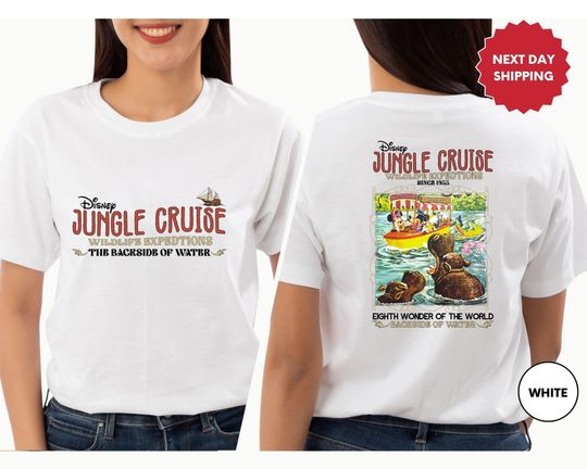 Vintage Disney Jungle Cruise Ride Shirt, Mickey And Friends T-shirt, Disneyland Magic Kingdom Tee, Funny Disney Outfit, Disney Family Trip