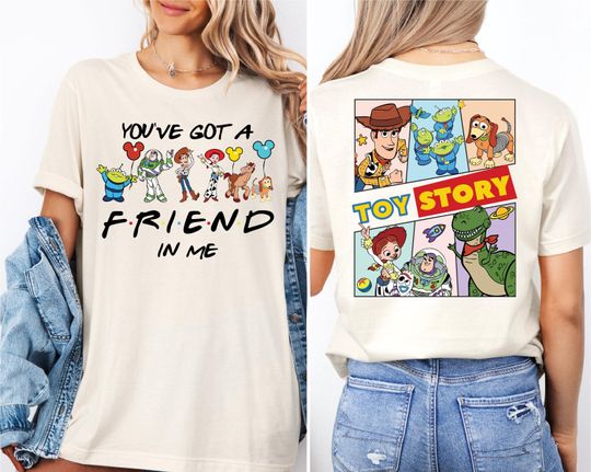 Disney Toy Story Shirt, You've Got A Friend In Me Shirt, Toy Story Shirt, Family Trip Tee, Toy Story Characters Shirt, Toy Story Friends Tee