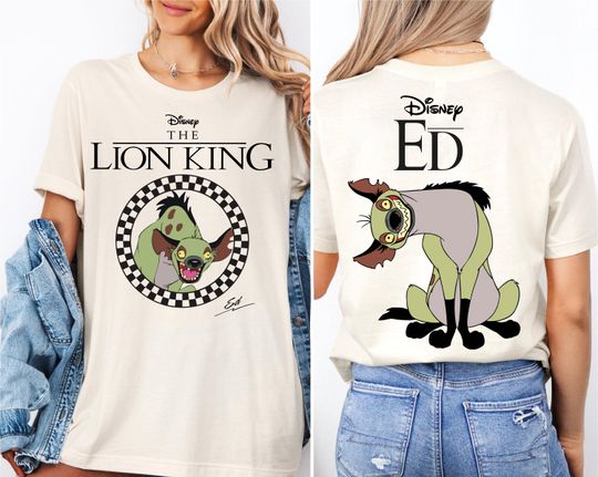 The Lion King Ed Shirt, Disney Lion King Character Shirt, Hyena Ed Shirt, Lion King Hyenas Shirt, Hakuna Matata Tee, Disney Safari Shirt