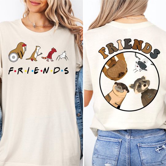 Guardians Of The Galaxy Friends Character Shirt, Disney Friends Shirt, Feral Raccoon Shirt, Rocket And Friends Shirt,Magic Kingdom Party Tee