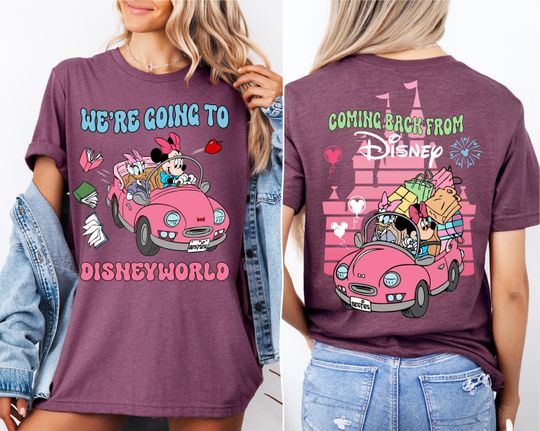 We are going to Disneyworld Shirt, Minnie And Daisy Shirt, Disney Besties Shirt, Disney Girls Trip Shirt, Girls Disney Shirt, Magic Kingdom