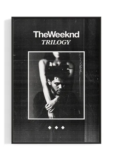 Discover Weeknds 'Trilogy' 2025 Tour Poster - Premium Matte Vertical