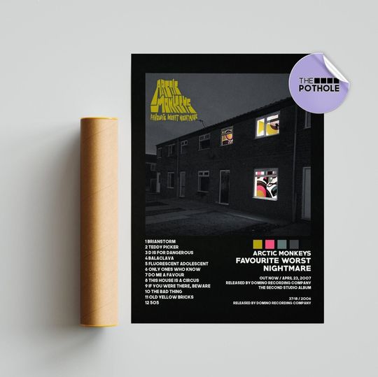 Arctic Monkeys Favourite Worst Nightmare Premium Matte Poster