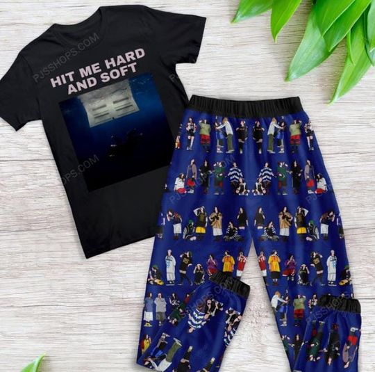 New Album HIT ME HARD and soft 2025 Tour Pajamas Set, Billie Eilish Pajamas Set