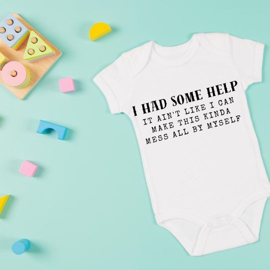 Post Malone Inspired Baby Onesie - Country Music Outfit