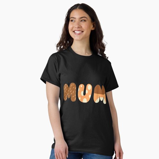 BlueyDad Mum for moms on Mothers Day Chili Classic T-Shirt