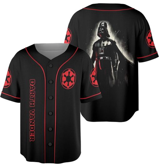 Darth Vader Jersey, Star Wars Baseball Jersey, Anakin Skywalker Shirt, Star Wars Jersey For Men, Gift For Men Dad, Baseball Shirt