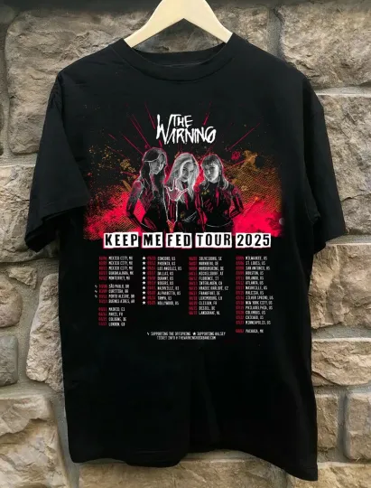 The Warning Band Poster Tour 2025 T-Shirt