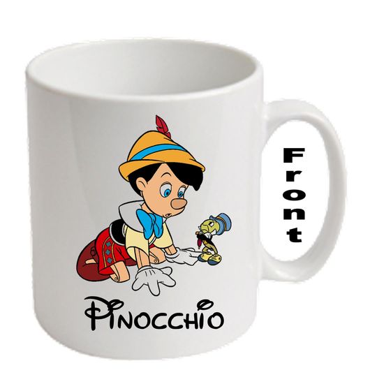 Pinocchio & Jiminy Cricket Mugs ~ PINOCCHIO Mugs